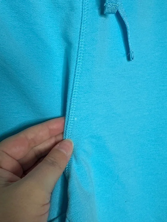 Danskin Aqua Athletic Drawstring Cotton Shorts - Picture 5 of 7